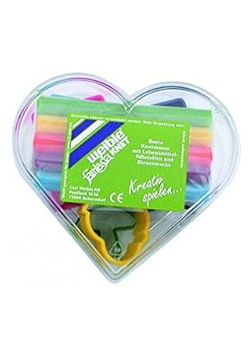weible Pâtes à modeler naturelle-coffret coeur