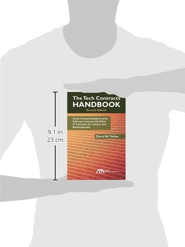 Couverture du livre de The Tech Contracts Handbook: Cloud Computing Agreements, Software Licenses, and Other IT Contracts for Lawyers and Businesspeople