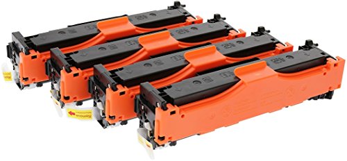 4er Set TONER EXPERTE® Premium Toner kompatibel zu HP 312X/312A CF380X CF381A CF382A CF383A für HP Colour LaserJet Pro MFP M476DN, M476DW, M476NW - 2