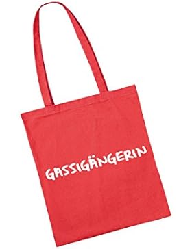 -- Gassigängerin -- Baumwolltasche