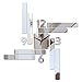 Produktbild Angebot diy Wand Aufkleber Dekoration modernes Design Wohnzimmer Uhren Uhr acryl Spiegel Aufkleber, Silber