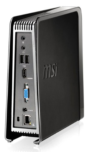 MSI Wind Box DE220-5123L Mini Desktop-PC (Intel Atom D510 1,6 GHz, 2GB RAM, 320GB HDD, ATI Radeon HD 4330, Linux) - 2
