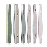 Ideal Para El Cuidado De Las Uñas - las limas de uñas ideales para retoques leves durante todo el día. Puede usarlo para prepararse antes del tratamiento del arte de uñas, también es adecuado para manejar uñas quebradizas y secas, callos de dedos de guitarra, pedicura, etc.