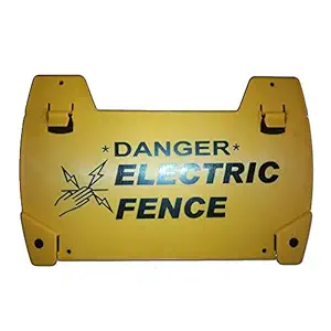 Danger High Voltage Electric Fence Warning Signs Security Safety Sign (3 Pieces)