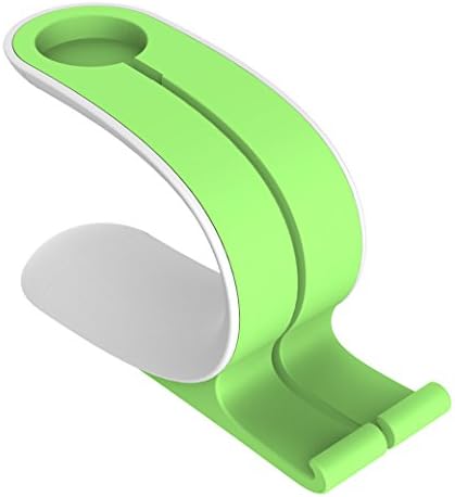 Apple Watch Stand : LOCA Mobius 2-in-1 Desktop Charging Dock Station Universal Cradle Holder for Apple iWatch 38mm, 42mm Watch Sport Edition (Green)