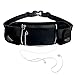 Produktbild AimdonR Waist Pack Lauftasche Gürteltasche Sack wasserdicht mit Flasche Halter für Wandern Camping Nylongewebe Multifunktions Verstellbar Gurt Sports Lauftasche Hüfttasche