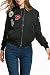 Zeagoo Womens Classic Quilted Jacket Short Bomber Jacket Coat