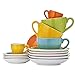 BUTLERS MIX IT! Breakfast plate red