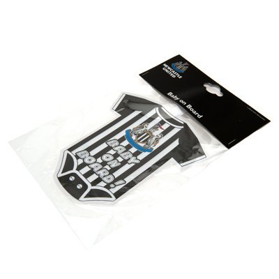 Newcastle United FC Kit Baby On Board Sign