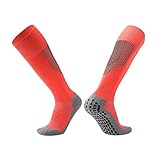 ❤ Seleccione telas de alta calidad, textura exquisita, diseño transpirable, absorbente del sudor, duradero, simple y moderno, calcetines de tela muy elásticos, tela transpirable para las piernas, talón de 90 grados redondo y antideslizante, antideslizante y antideslizante Absorción de impactos, más cómodo de llevar, adecuado para entrenamiento diario de fútbol,   baloncesto, carrera, fitness, escalada, ciclismo, todo tipo de juegos de pelota. Haz la vida más divertida.