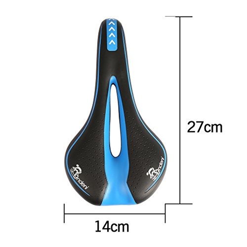 Ondeni Universal Mountainbike Sattel Trekkingsattel Fahrradsattel MTB Radsport Soft Fahrradsitz für Herren Damen - 3