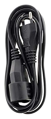 Zenitech Prolongateur qualité HO3VVH2F 2x 0.75 prise 6A Noir 3m