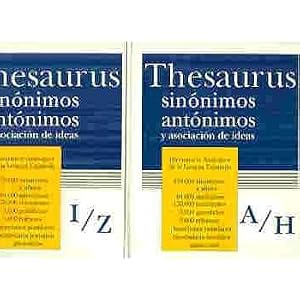 Thesaurus gran Sopena de sinonimos y associacion