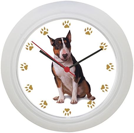 Bull Terrier Wall Clock