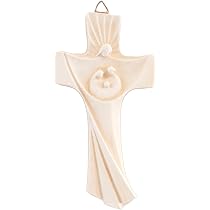 Oggetto Religioso Educativo Croce Per Bambini Fratelli Bonella - Resina Porcellanata Con Dettagli Creazione, Made In Italy Fratelli Bonella Prodotti - 8