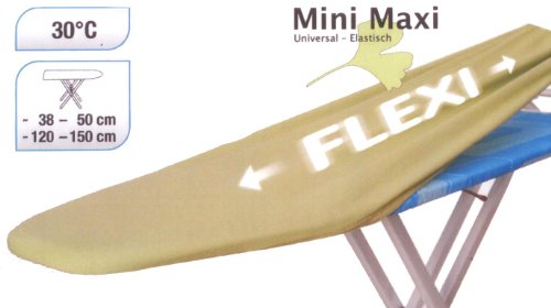Bügelbrettbezug Universal elastisch 38-50 cm X 120-150 cm blaßgrün