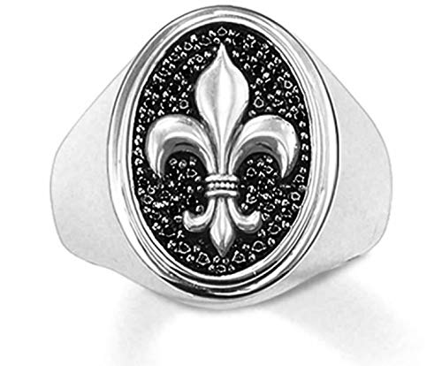 Preisvergleich Produktbild sundada Accessorieseye-Catching Ring Neuer Hochwertiger Sterling-Silber-Zirkon, Stilvolles Geschenk Size9 Der Thomas-Schmuck-Männer