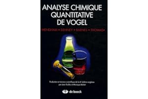 Analyse chimique quantitative de Vogel