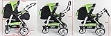 Clamaro „VIP Volver 3in1“ Premium Kinderwagen 3 in 1 Kombi mit 360° Schwenkrädern (über 40 Farben wählbar) Kombikinderwagen Komplettset mit Soft Babywanne, Sport Buggy und Auto Babyschale Aufsatz (ISOFIX) - 4
