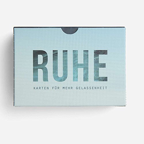 Preisvergleich Produktbild RUHE / KARTENSET / Deutsche Edition / The School of Life