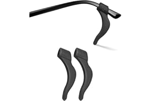 Storescent Eyeglasses Ear Grip- Soft Comfortable Anti-slip Holder - Silicone Ear Hook, Eyeglass Temple Tips Sleeve Retainer f