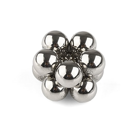 10 Magnetkugel Kugelmagnet Ø 7,0 mm Nickel N42 - hält 900 g