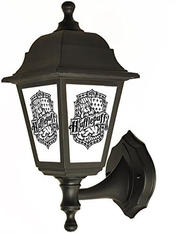 Hufflepuff Sign Outside Wall Light - Harry Potter - Lantern - Lamp - Sign Light