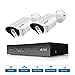 Produktbild A-ZONE Überwachungssystem Full HD 960P 4 Kanal NVR Set Wired mit 2pcs Überwachungskamera CCTV für Home Innen Außen Sicherheit für Bewegungserkennung Nachtsicht Fernbedienungskamera Keine Festplatte