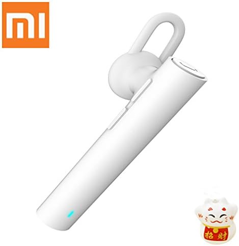 XIAOMI Bluetooth Headset, Bluetooth 4.1 Handsfree Headset Bluetooth Headset, Bluetooth Headsets for Smartphones Youth version (white)
