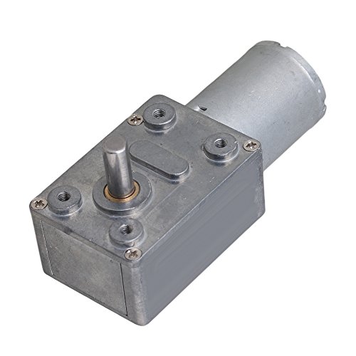 BQLZR DC 12V 2RPM Quadratisch hohe Drehmomente Turbo Schnecken Getriebe Motor Rechtwinklig Getriebemotor Langlebig Bequem - 3