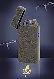 Tesla-Lighter T08 Lichtbogen Feuerzeug Elektro Double-Arc...