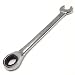 Produktbild Old Handwerker 's 13 mm Flexibler Kopf offenes Ende Schlüssel Schlüssel mit Ratsche Schrauben-Ring Mini Drehmoment Clank Ratsche Schraubenschlüssel Werkzeug