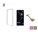 Produktbild 2in1 Silikon transparent Case + Panzerglas als Set für Huawei P10 TPU Schutzhülle Hülle Schutz Cover Handy-Hülle mit Schutzfolie Glasfolie