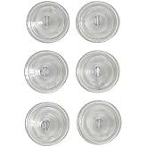 Adhesive Vacuum Suction Cup Set 6 Pieces (With Holes)