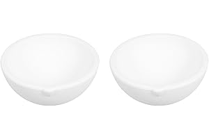 OUNONA 2 Stück Feuerfeste Metall Schmelzformen Set Quarz Tiegel Klein Für Heimgebrauch Gießen Und Metallbearbeitung