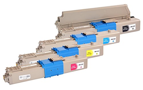 4 Toner kompatibel für OKI C301 C321 MC332 MC342 SET - 2