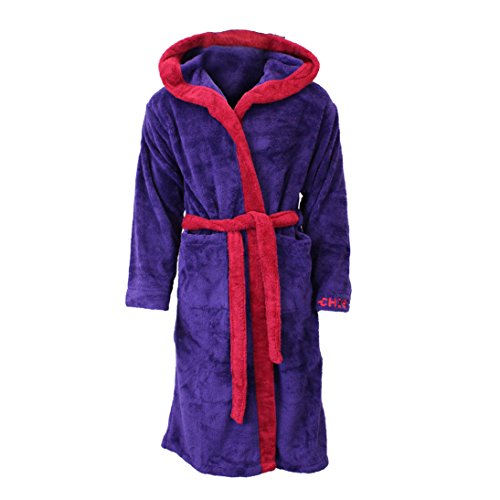 Chiemsee Bademantel dunkellila Gr. L