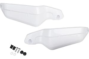 GANCEI Paramani per moto, per X-ADV 750, protezione antivento per manubrio motocross, scooter, attrezzatura protettiva (bianco)