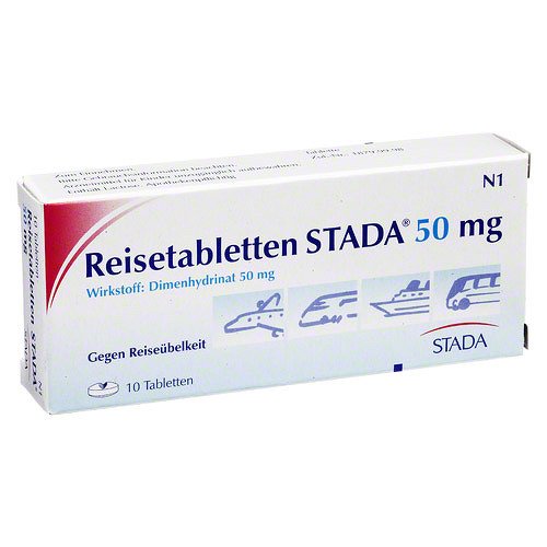 Preisvergleich Produktbild Reisetabletten STADA® 50 mg