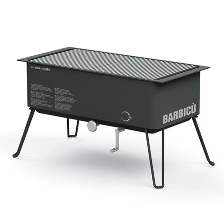 Preisvergleich Produktbild Alessi 13675 AF501 BARBICÙ Holzkohle