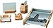 Produktbild RUMOLD Schreibtisch-Set /965700 Naturholz/Edelstahl Inh. 5-teilig