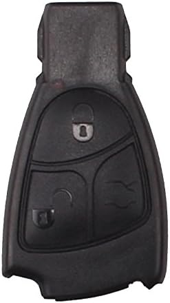 Heart Horse Keyfobworld 3 Button Key Remote Fob Case for BENZ C ML E CLK B CLS S AMG No Chip