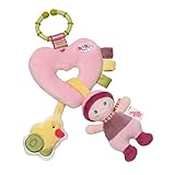 Mit C-Haken zum Befestigen. BABY born® for babies Activity Herz