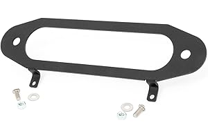 ROUGH COUNTRY Kit de Support de Plaque d'immatriculation pour treuil de Campagne | Hawse Fairlead | RS138