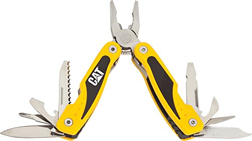 Caterpillar CAT5020CP Cuchillo Tascabile,Unisex - Adulto, Amarillo, un tamaño
