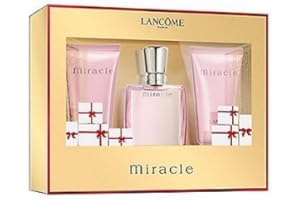 LANCÔME Lancome Miracle 3 piezas Set de regalo (Parfum, bodylotion, gel), 30 ml