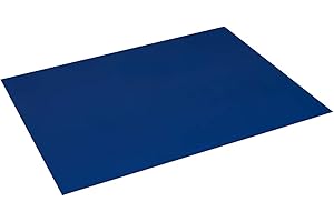 OFITURIA Pack 10 Cartulinas Color Azul Oscuro Tamaño 50X65 180g