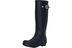 POLAR BOOT Womens Original Tall Side Buckle Dog Walking Snow Rain Waterproof Wellington Boot