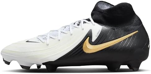 Nike FD6725-100 Phantom Luna II Academy FG/MG Uomo, White/Black-MTL EU 43