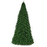 arbol de navidad gigante manualidades  PARTY STORE árbol de Navidad Gigante 5 MT Artificial de Super con ignífugo para Grandes Espacios Centros comerciales plazas